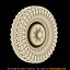 Military armored car wheel