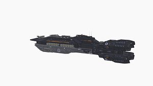Scifi Hyperion 3D Model 3D