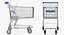 shopping trolley 3d 3ds