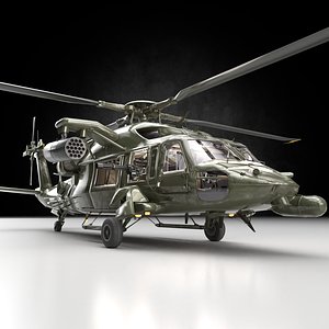 UH-60 Helicopter Support Heli with Guns(1)