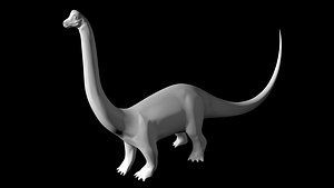 brachiosaurus dino 3D