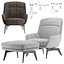 armchair Minotti Belt 2021 collection