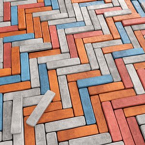 Paving decor n50b 3D model