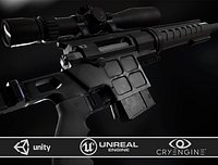 DVL-10 M2 URBANA and March Tactical 3-24x42 FFP