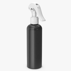 spray bottle black reusable 3D