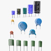 Capacitors Soldered Collection