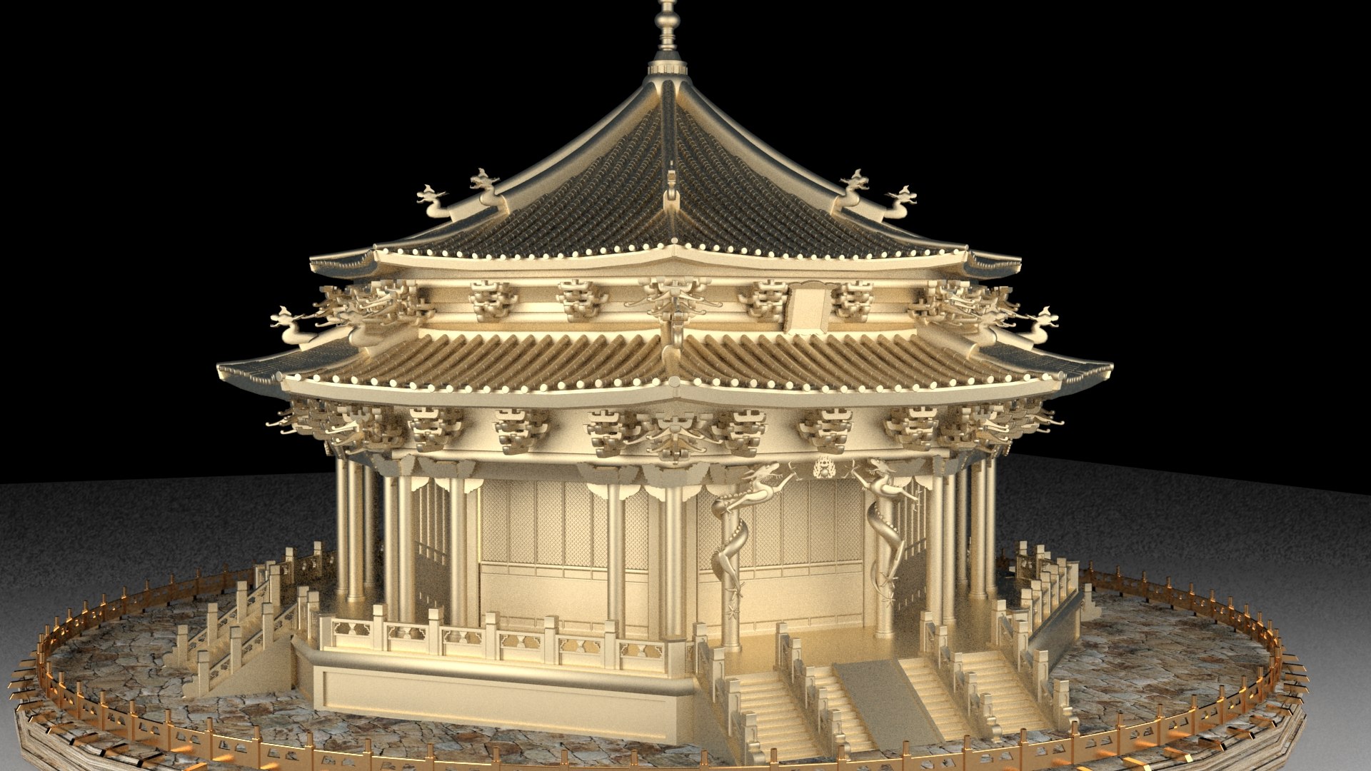 3d Chinese Ancient House Model Turbosquid 1986455 3d Chinese Ancient House Model Turbosquid 1986455