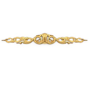3D Classic decor ornament carved 69