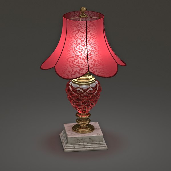 3D table lamp model - TurboSquid 1197841