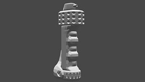 cream starter s 3D model