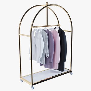 dress hanger with wheels No dress