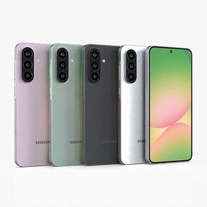 Samsung Galaxy A56 5G all color 3D model