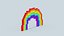 Arcoiris vóxel