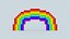 Arcoiris vóxel