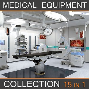 Medical Equipment Collection 15 in 1