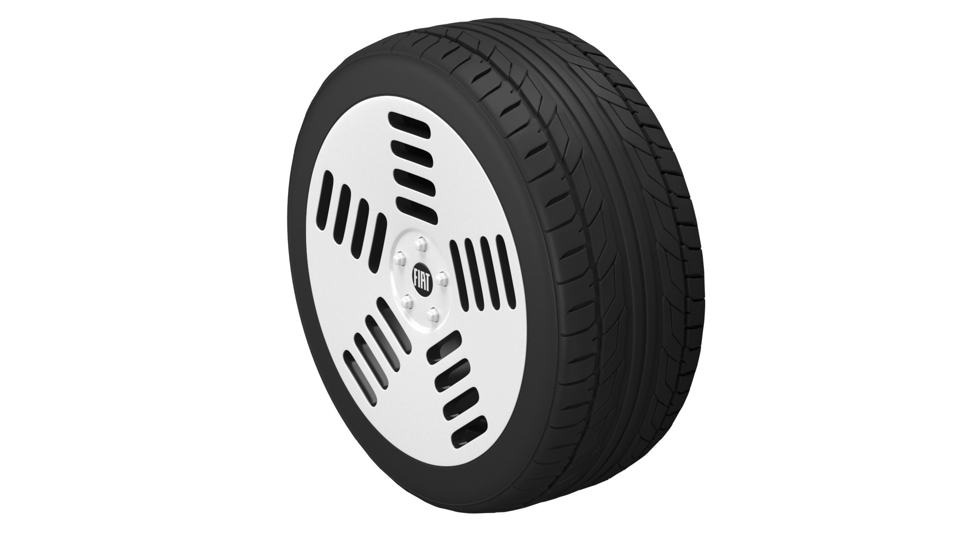Fiat Panda Rim 3D Model - TurboSquid 1984882
