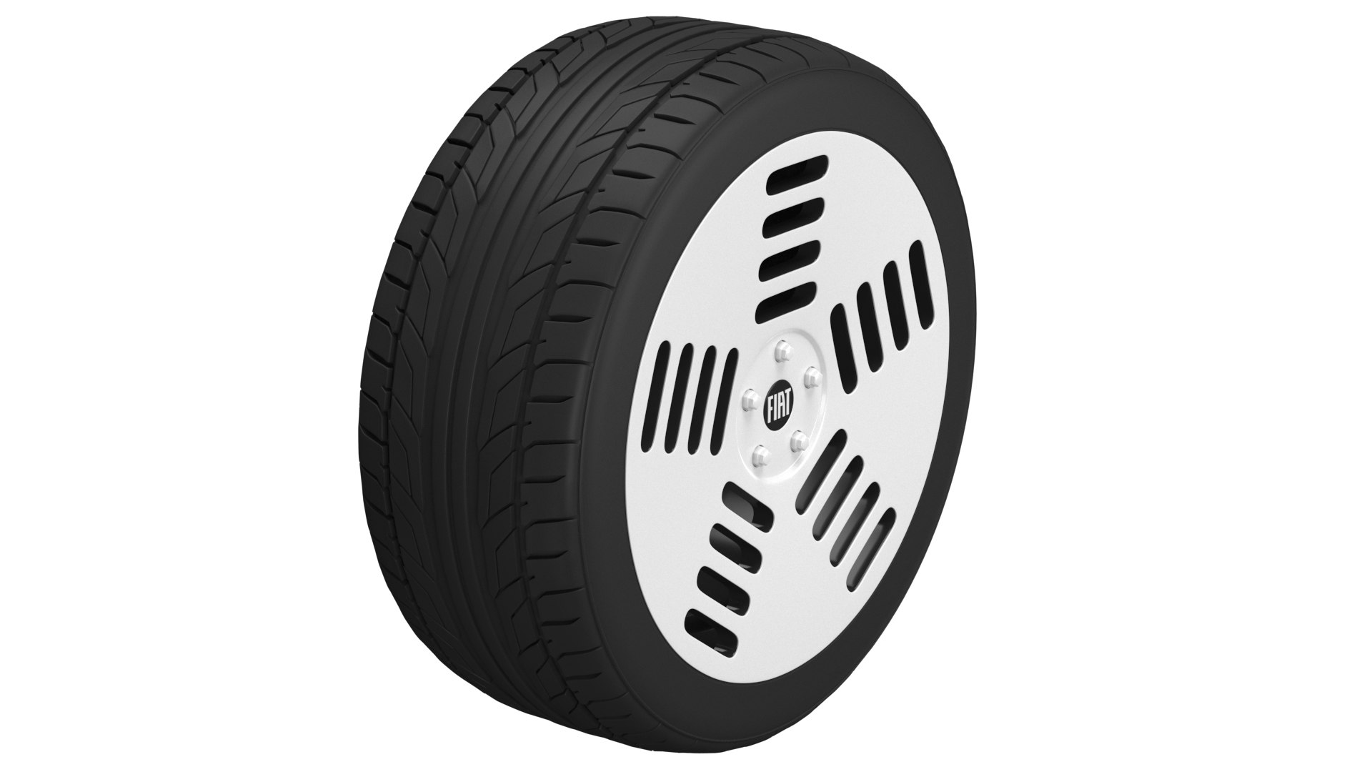 Fiat Panda Rim 3D Model - TurboSquid 1984882