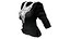 Ladies Massive Shoulders Top
