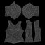 Ladies Massive Shoulders Top