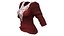 Ladies Massive Shoulders Top