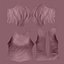 Ladies Massive Shoulders Top