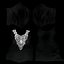 Ladies Massive Shoulders Top