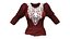Ladies Massive Shoulders Top