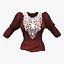 Ladies Massive Shoulders Top