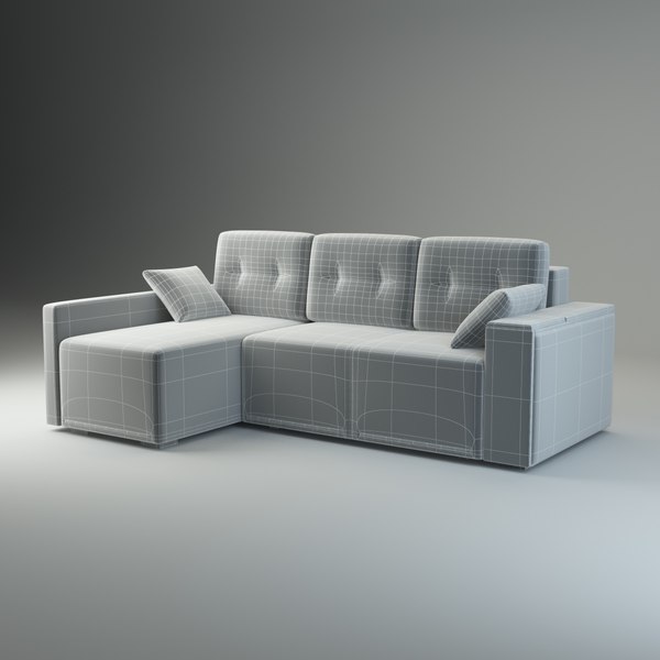 corner sofa fresh 3d model