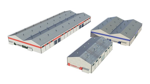 采集仓库obj模型