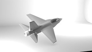 general dynamics fighter aircraft 3d max