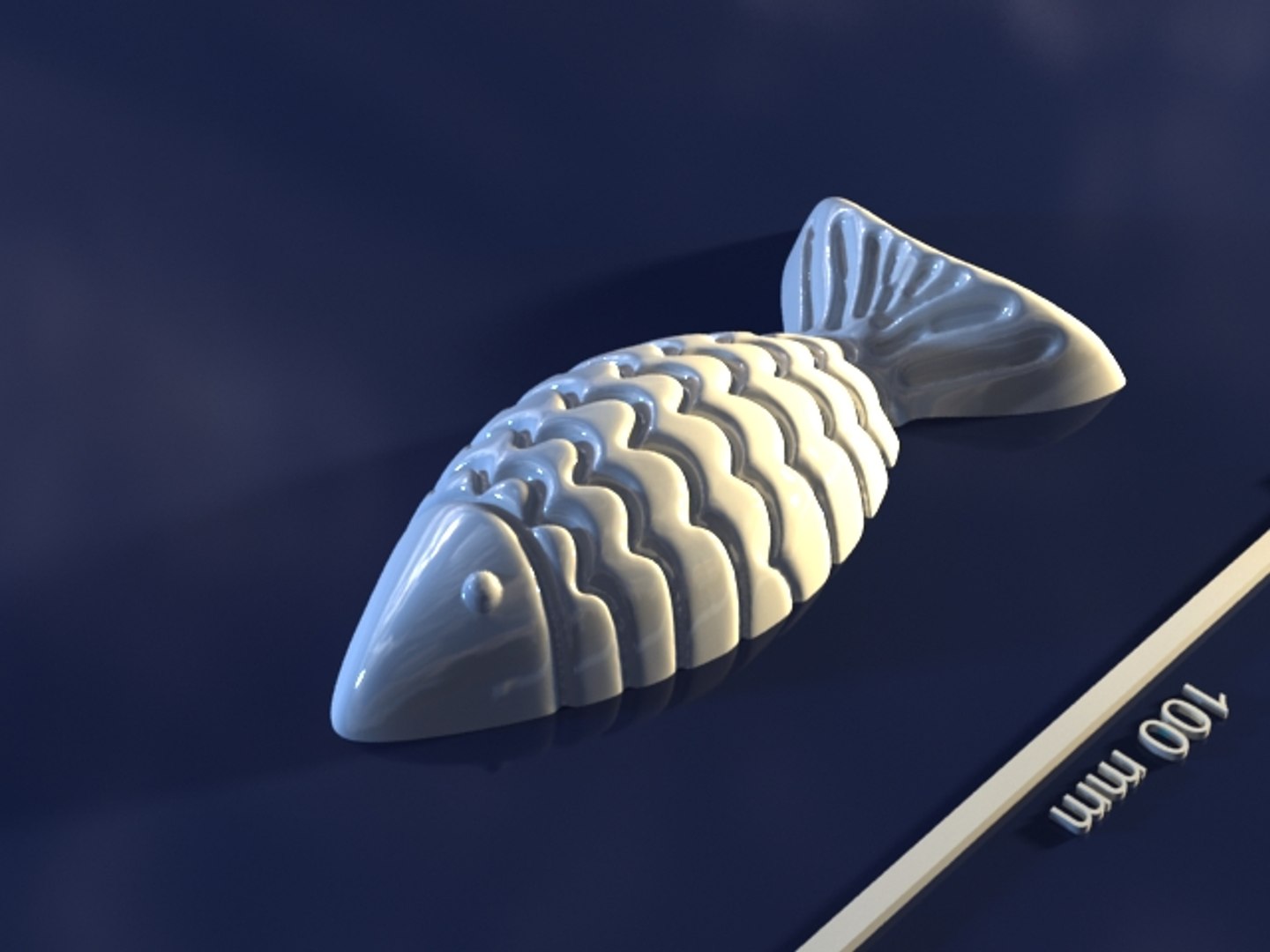 3d Max Fish Mold Hand