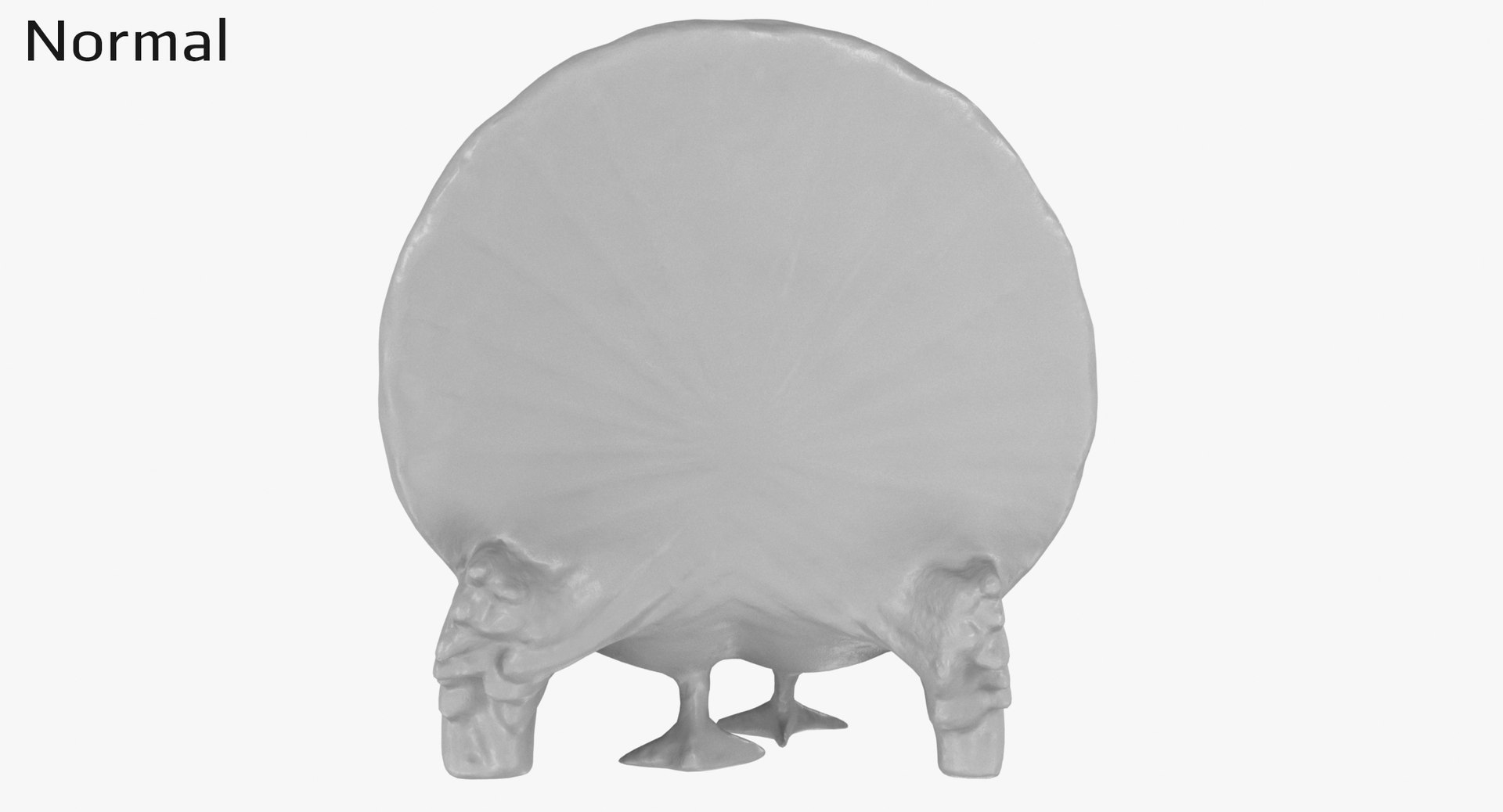 3D Turkey Bronze Statue - TurboSquid 1936512