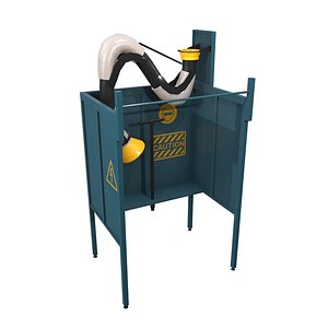 Welding Booth model