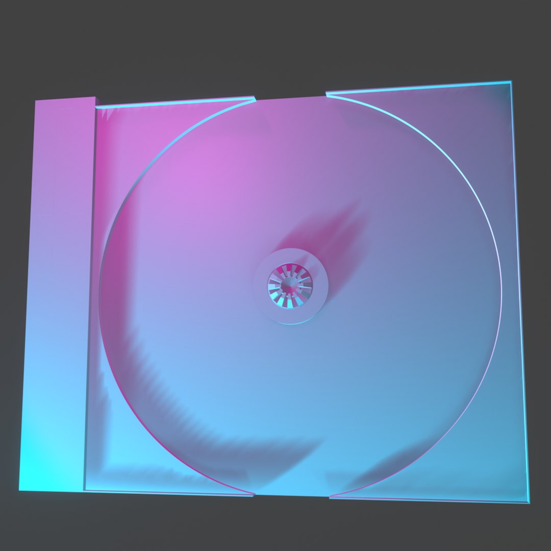 3D Model CD Case TurboSquid 1836775