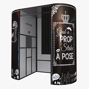 3D photo booth model