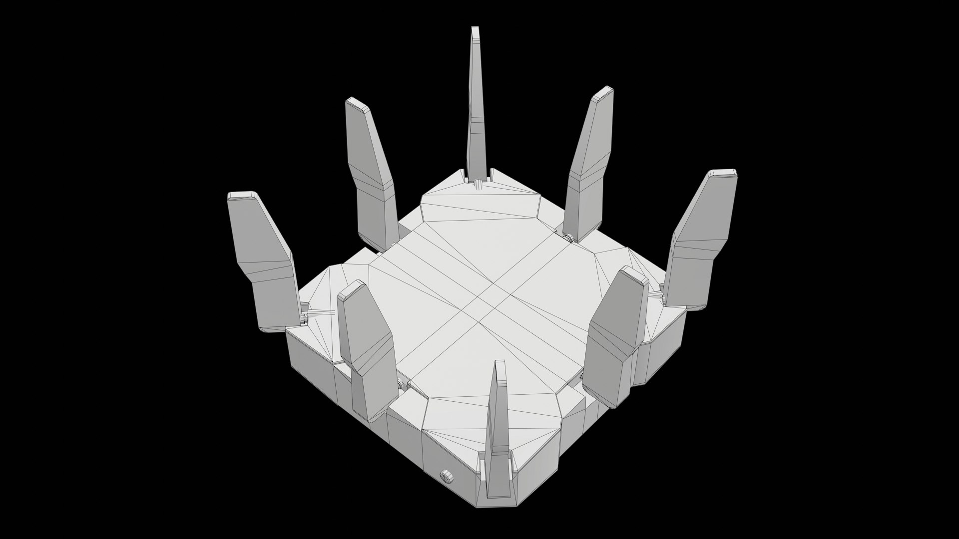 3D Gaming WiFi Router - TurboSquid 2339337