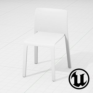 3d model unreal magis chair ue4