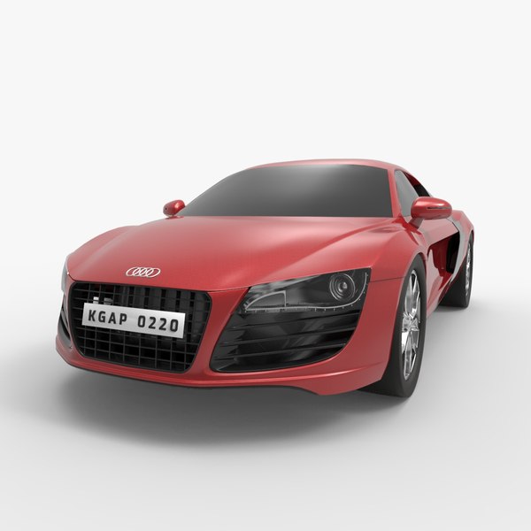 아우디 R8 3D 모델 - TurboSquid 1723762