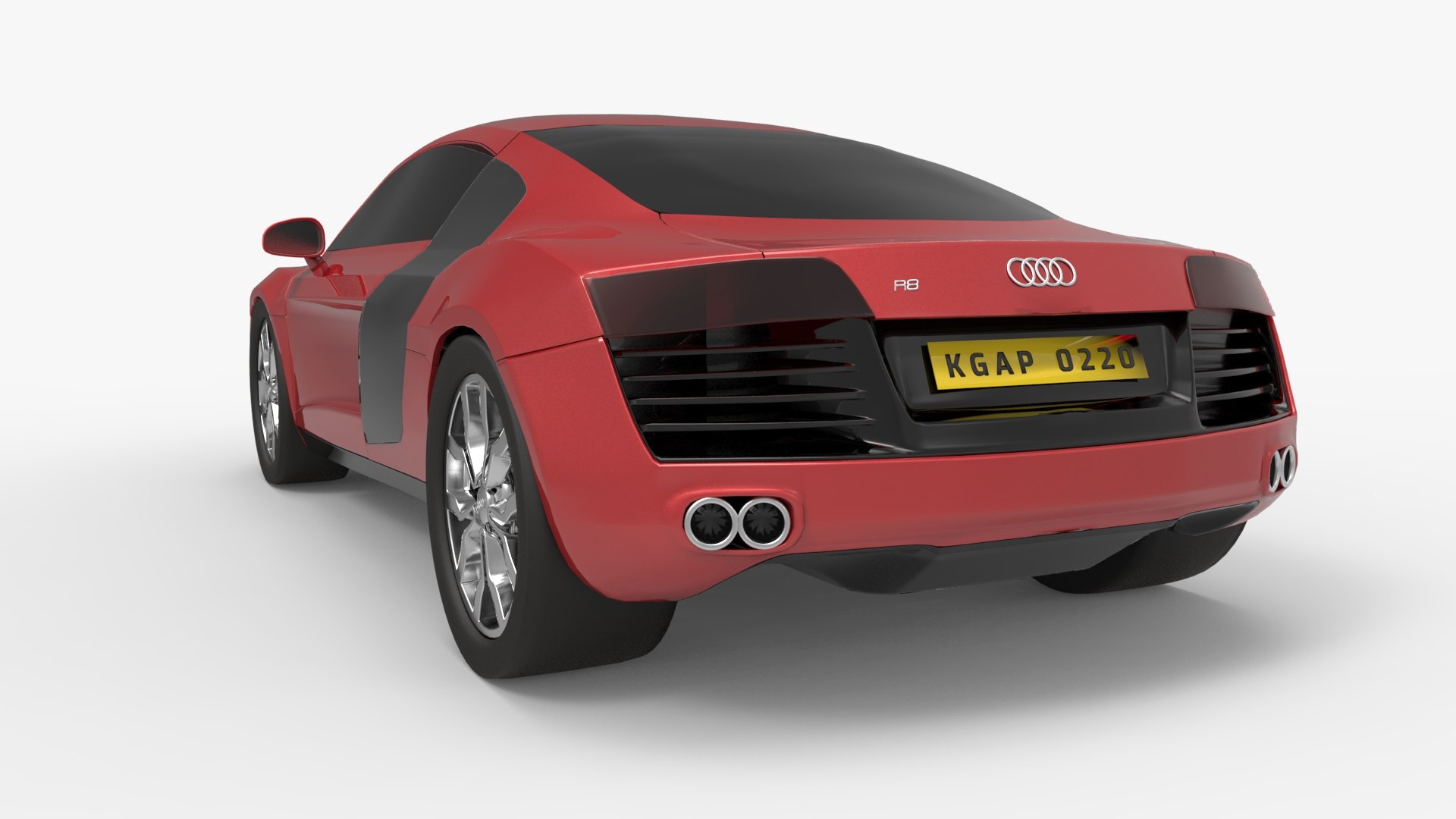 3D Audi R8 Model - TurboSquid 1723762