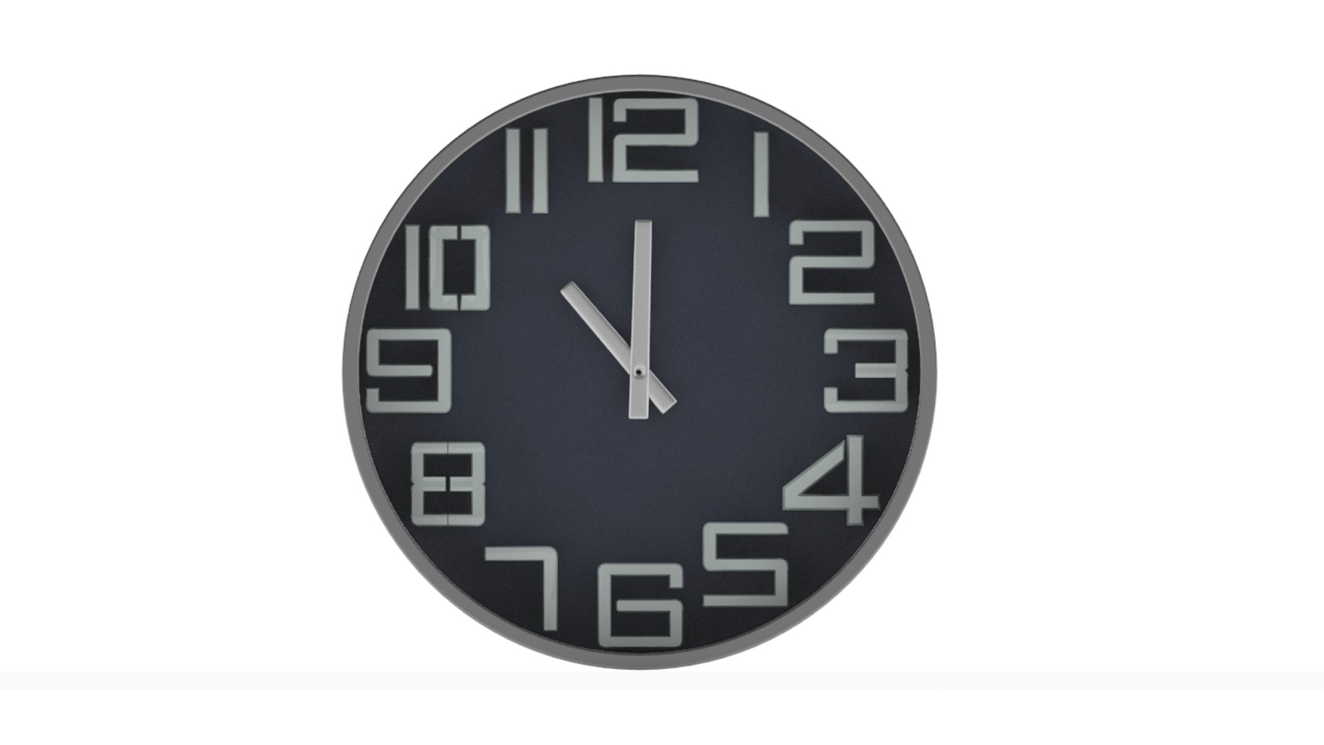 Wall Clock 3D Model - TurboSquid 1223526