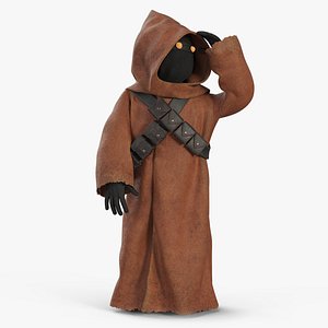 Jawa Star Wars Character Rigged for Cinema 4D