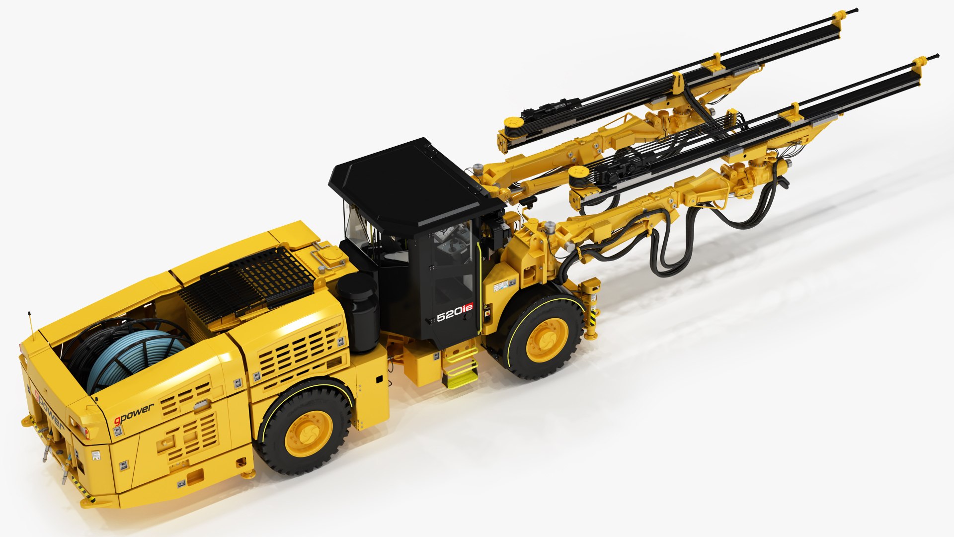 Underground Mining Drill Rigs 3D model - TurboSquid 2080961