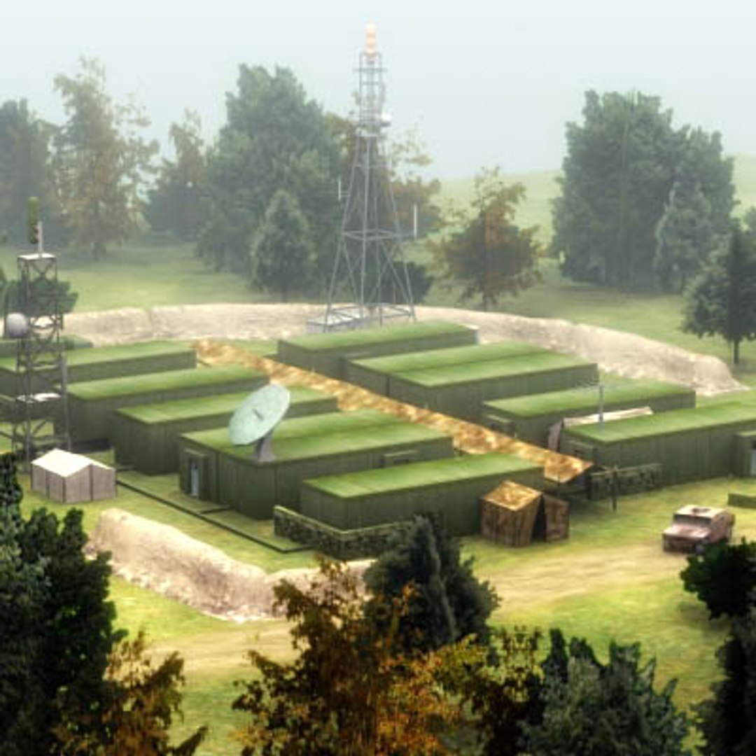 Dcrc Command Post Military 3ds