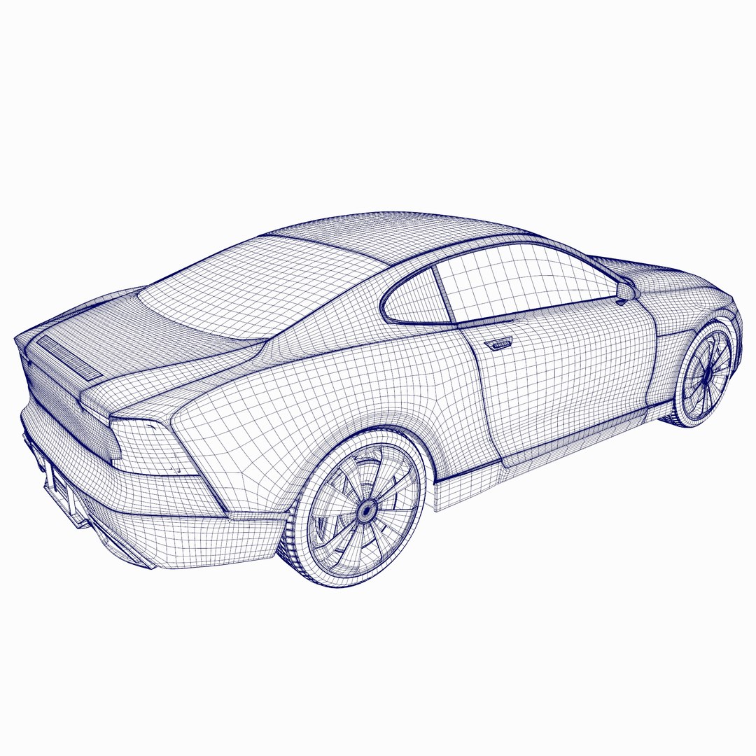3D Model Generic Race Car - TurboSquid 2368611