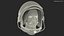 3D astronaut helmet model