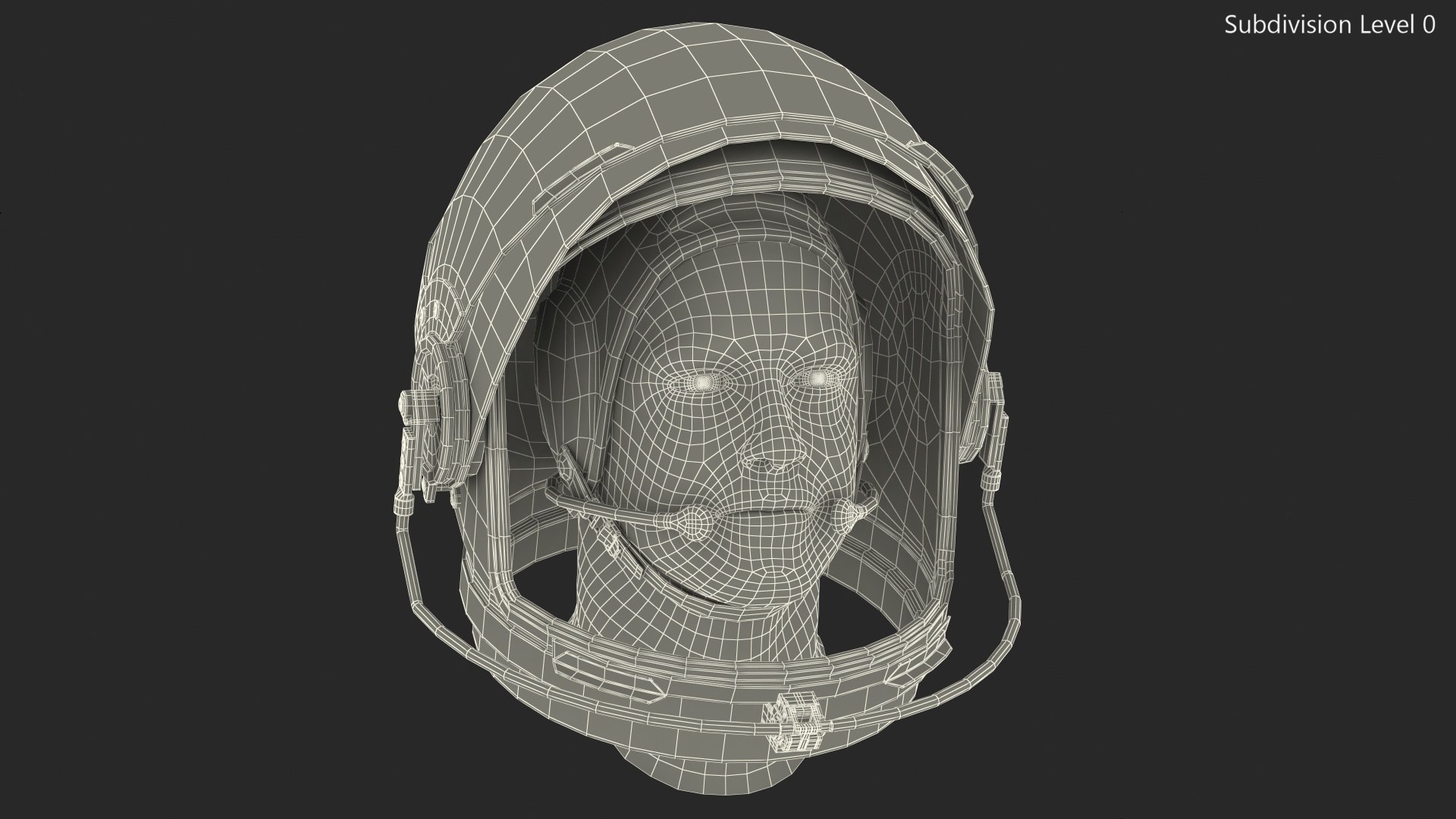 3D astronaut helmet model - TurboSquid 1567764