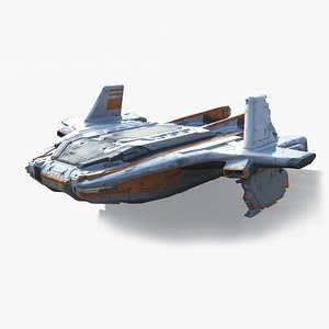 SciFi Ship 3D model