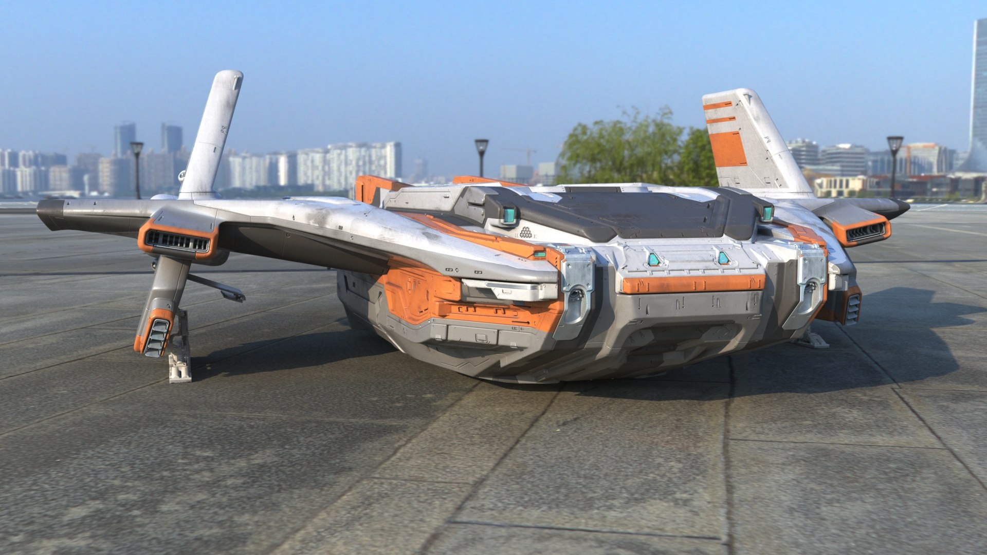 SciFi Ship 3D model https://p.turbosquid.com/ts-thumb/TR/LQNnrZ/6q/1/jpg/1639137283/1920x1080/fit_q87/c52c9644acd499cd109d1a8cab50b14ed52502dd/1.jpg