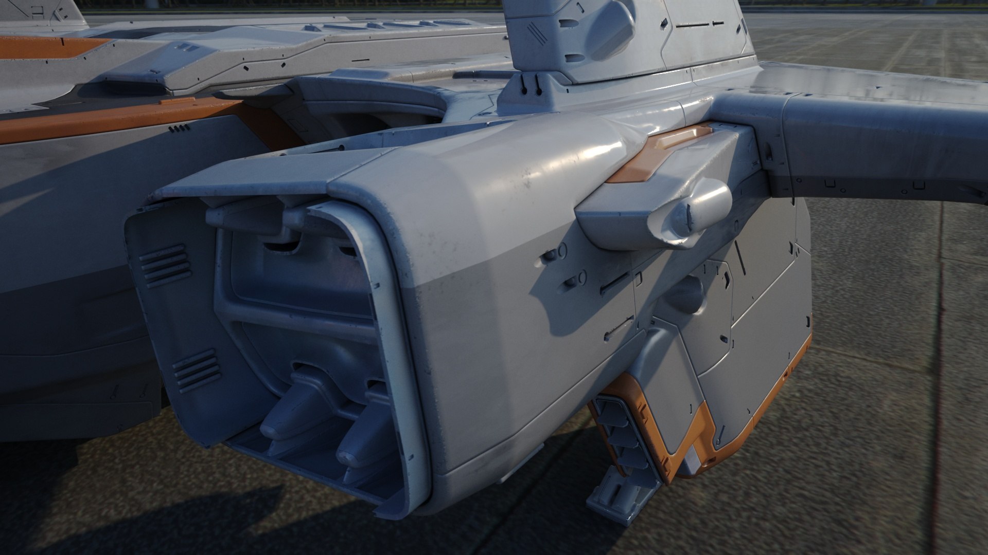 SciFi Ship 3D model https://p.turbosquid.com/ts-thumb/TR/LQNnrZ/9T/10/jpg/1639137288/1920x1080/fit_q87/a6d37a69b8eafe64e18384509f3a4dffe0f94b23/10.jpg